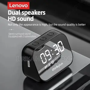 Lenovo TS13 Wireless BT Speaker Subwoofer Alarm Clock
