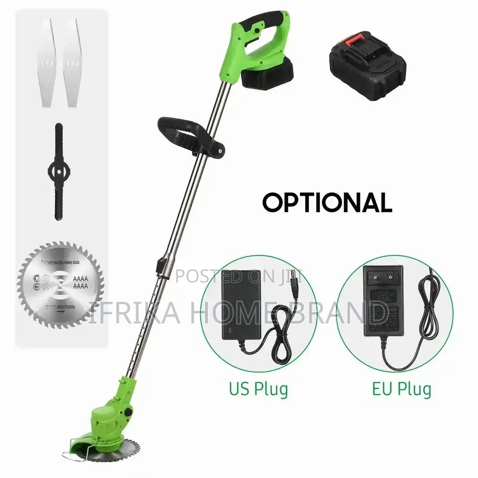Electric Lawn Mower Cordless Weed Eater Adjustable