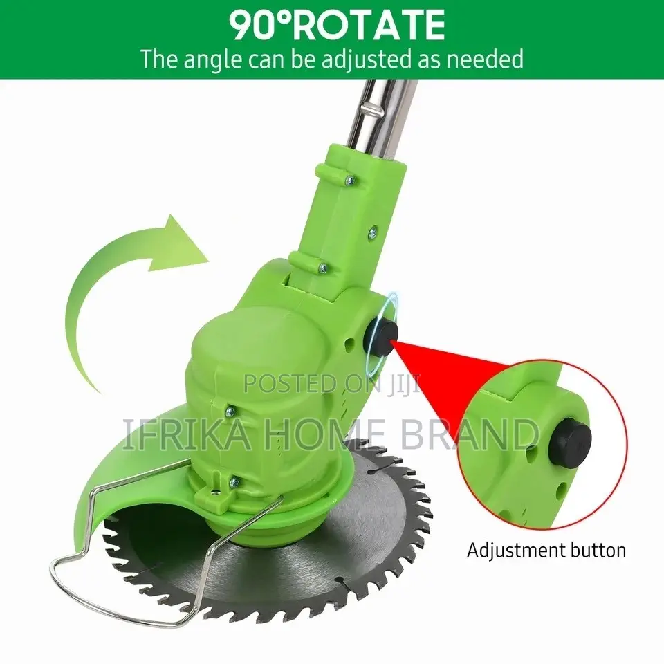 Electric Lawn Mower Cordless Weed Eater Adjustable