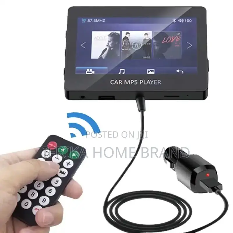 Universal 4.3 Inch Bluetooth 5.0 Car FM Transmitters Radio