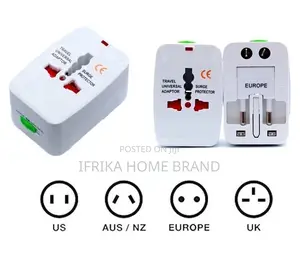 All in One Universal International Plug Adapter