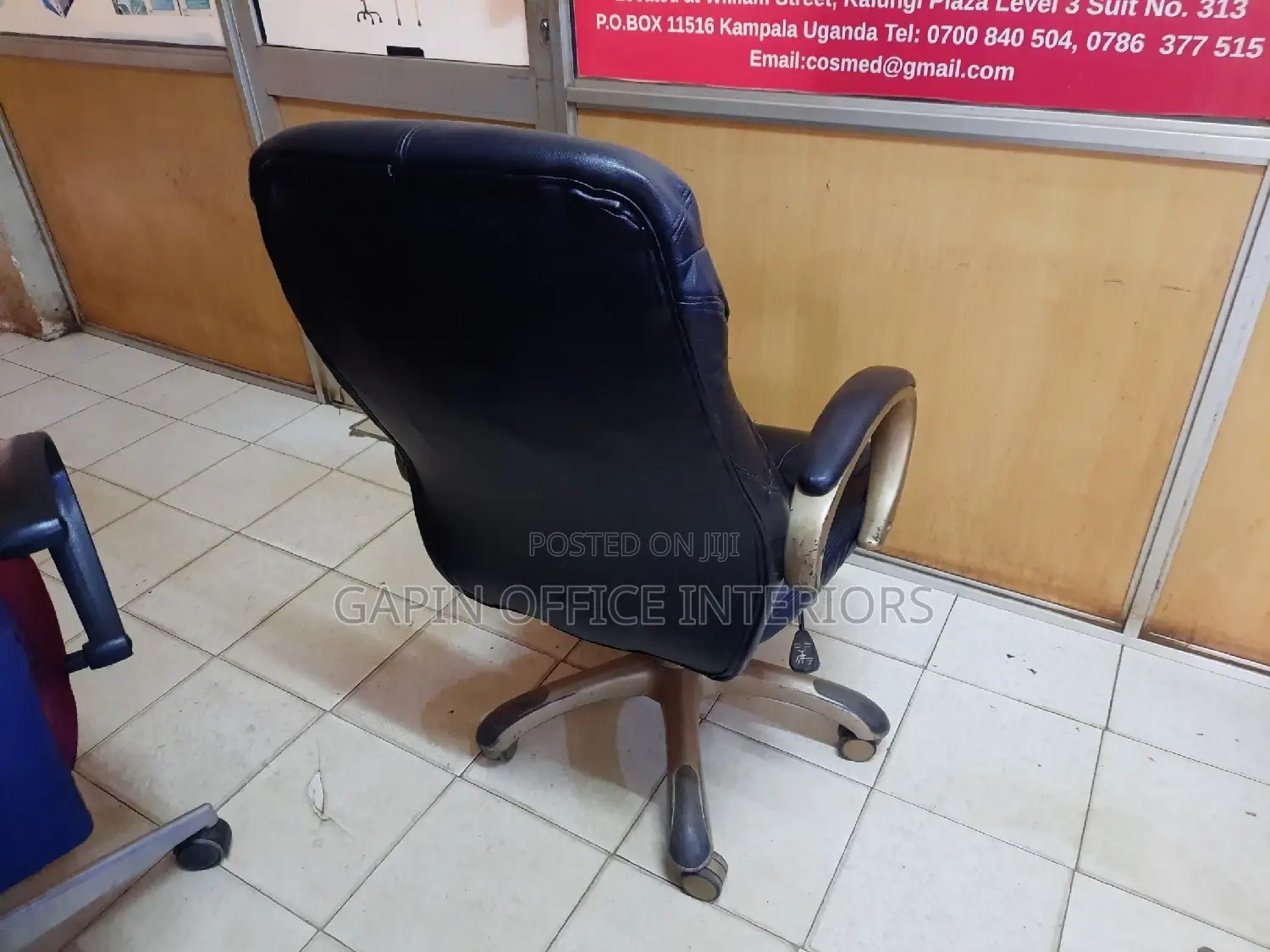 Lentered Medium Back Office Chair, Adjustable