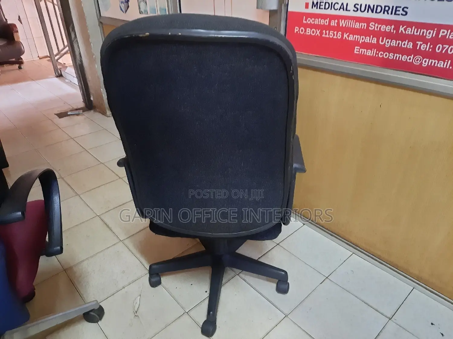 Fabric Long Back Chair