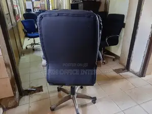 Long Back Office Chair, Refurbished