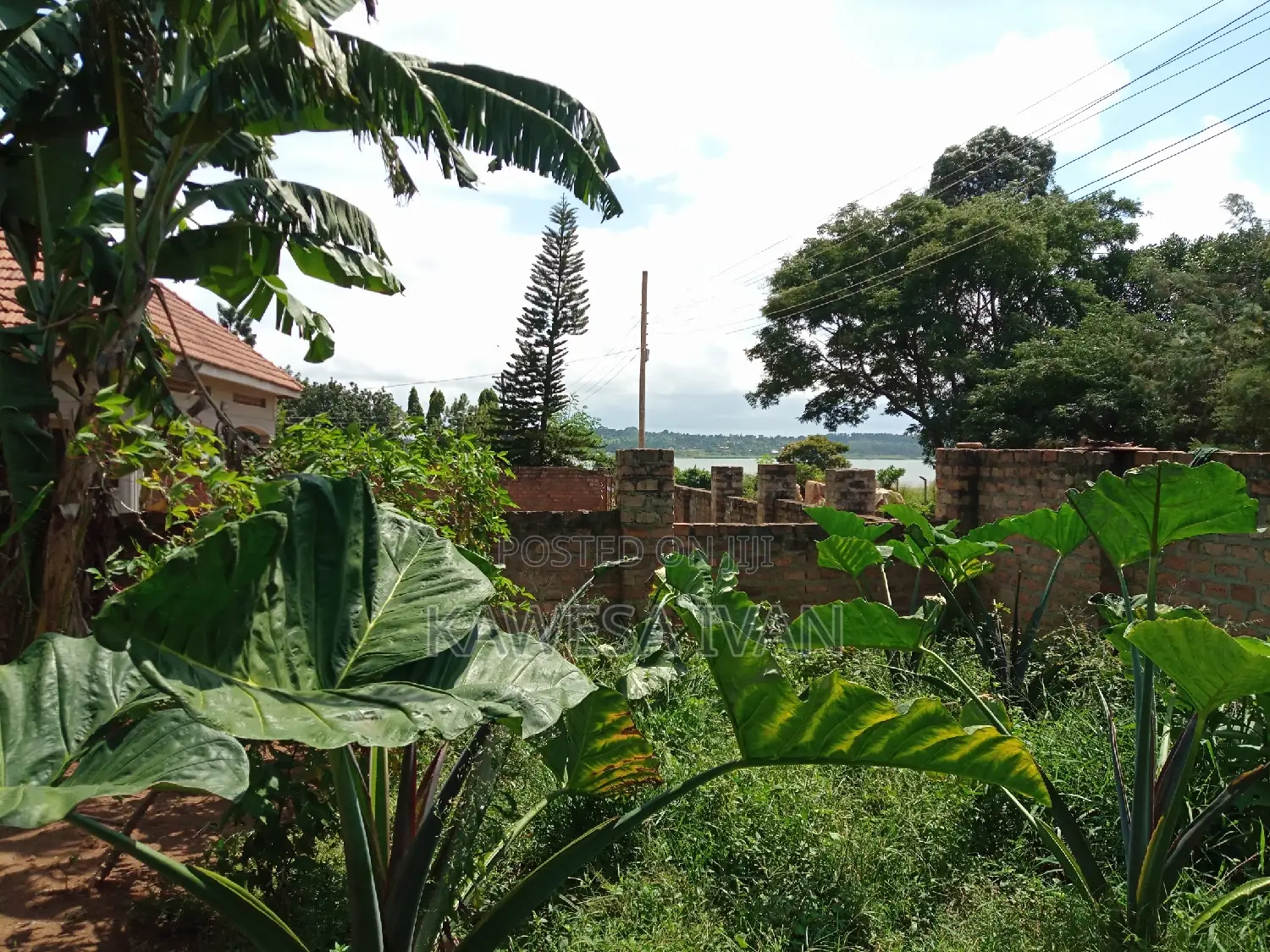 93 Decimals in Fence With Lake View Entebbe
