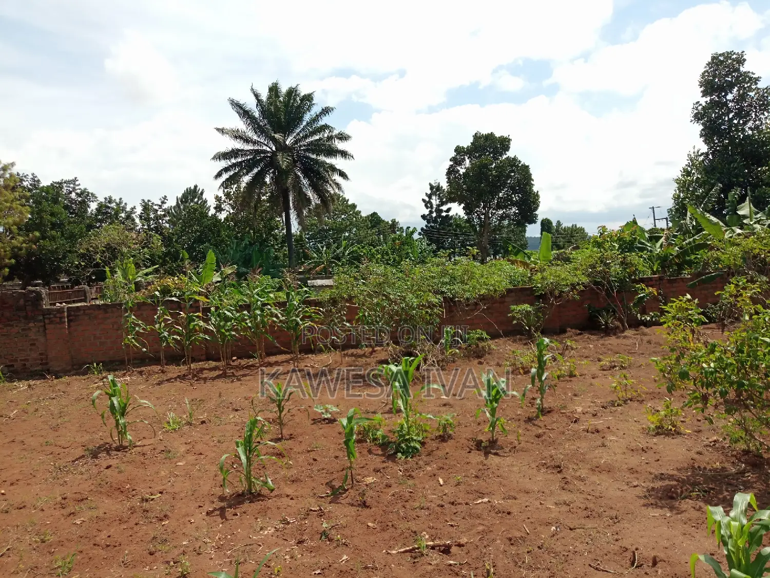 93 Decimals in Fence With Lake View Entebbe