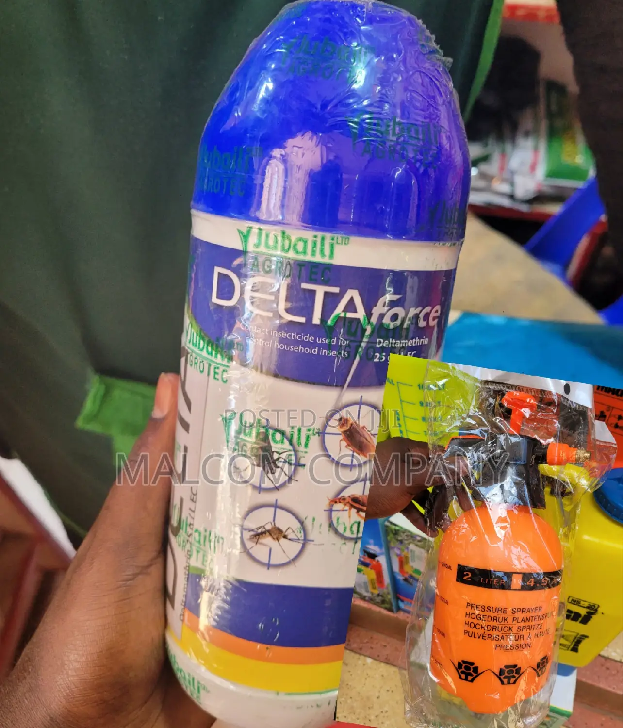 Delta Force Bedbugs Killers With Free Sprayer 100ml