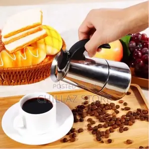 9 Cups Moka Pot Large Capacity Stainless Steel 304 Moka Pot