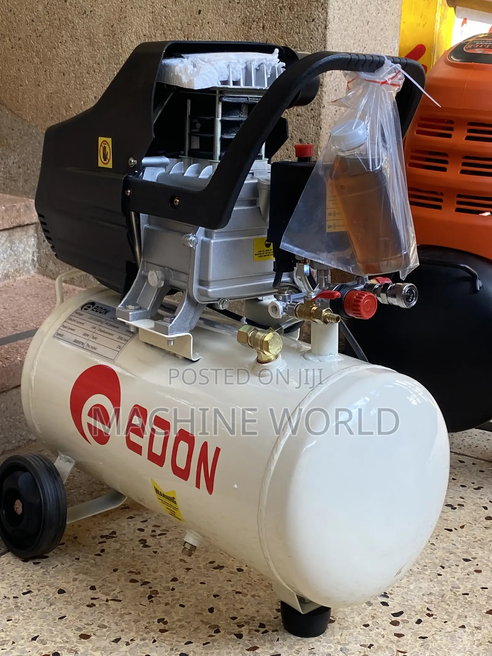 Paint Spraying Compressor 25litres Edon Brand