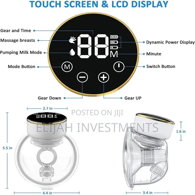 Wearable Electric Breast Pump
