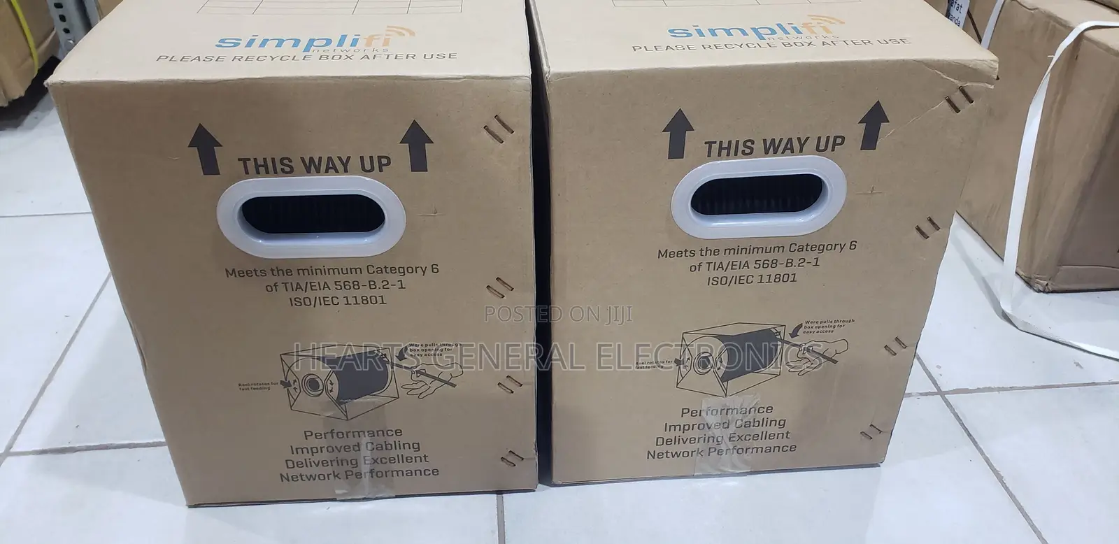 Indoor Ethernet Cable ( Cat 6 1000ft / 305m UTP )