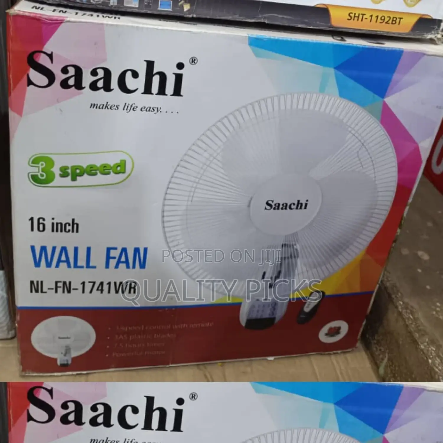 Wall Mounted Saachi Fan
