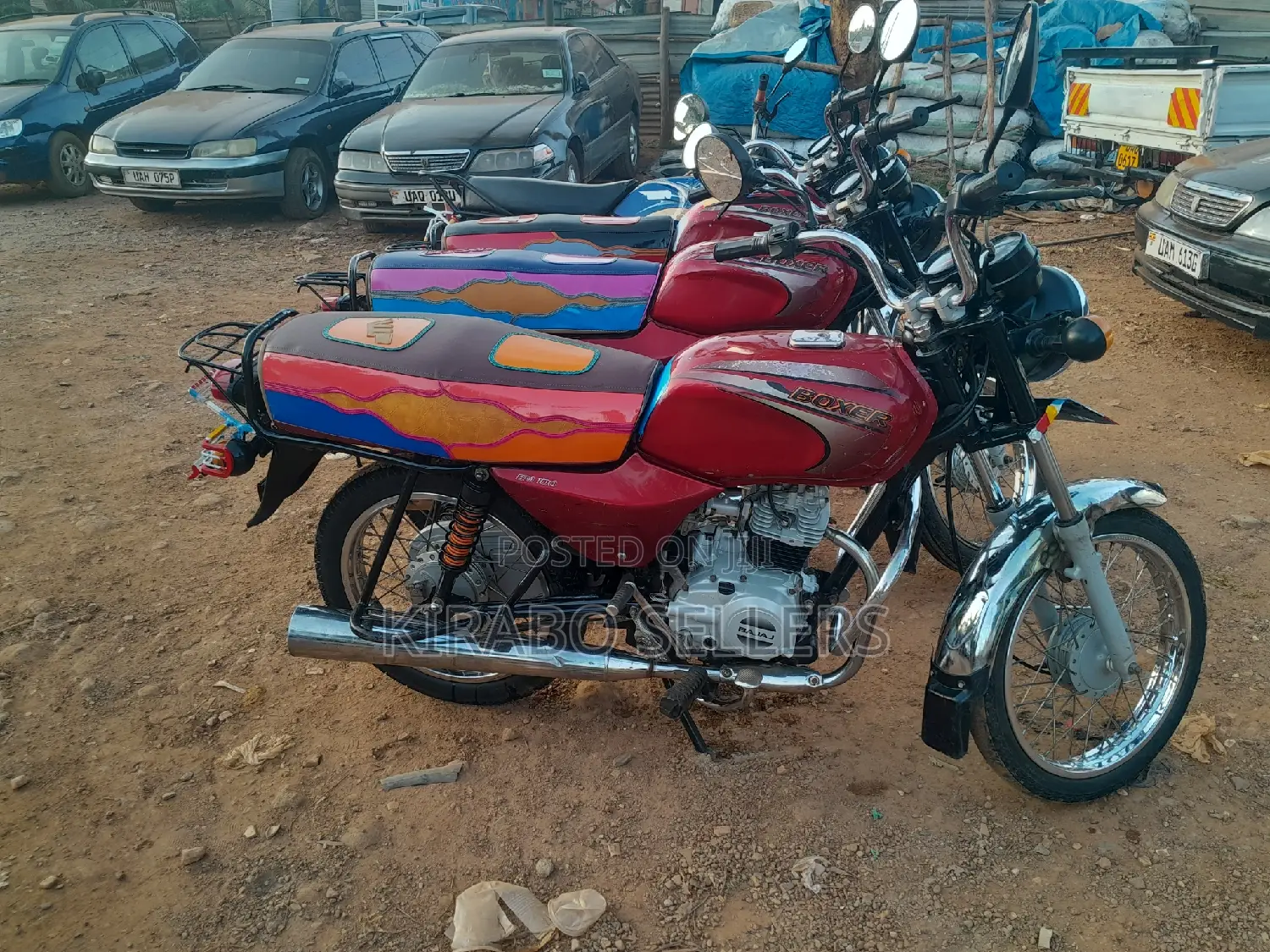 Bajaj Boxer 100 2023 Red