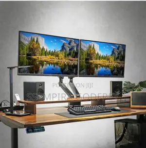Desk Monitor Double Arm M8d