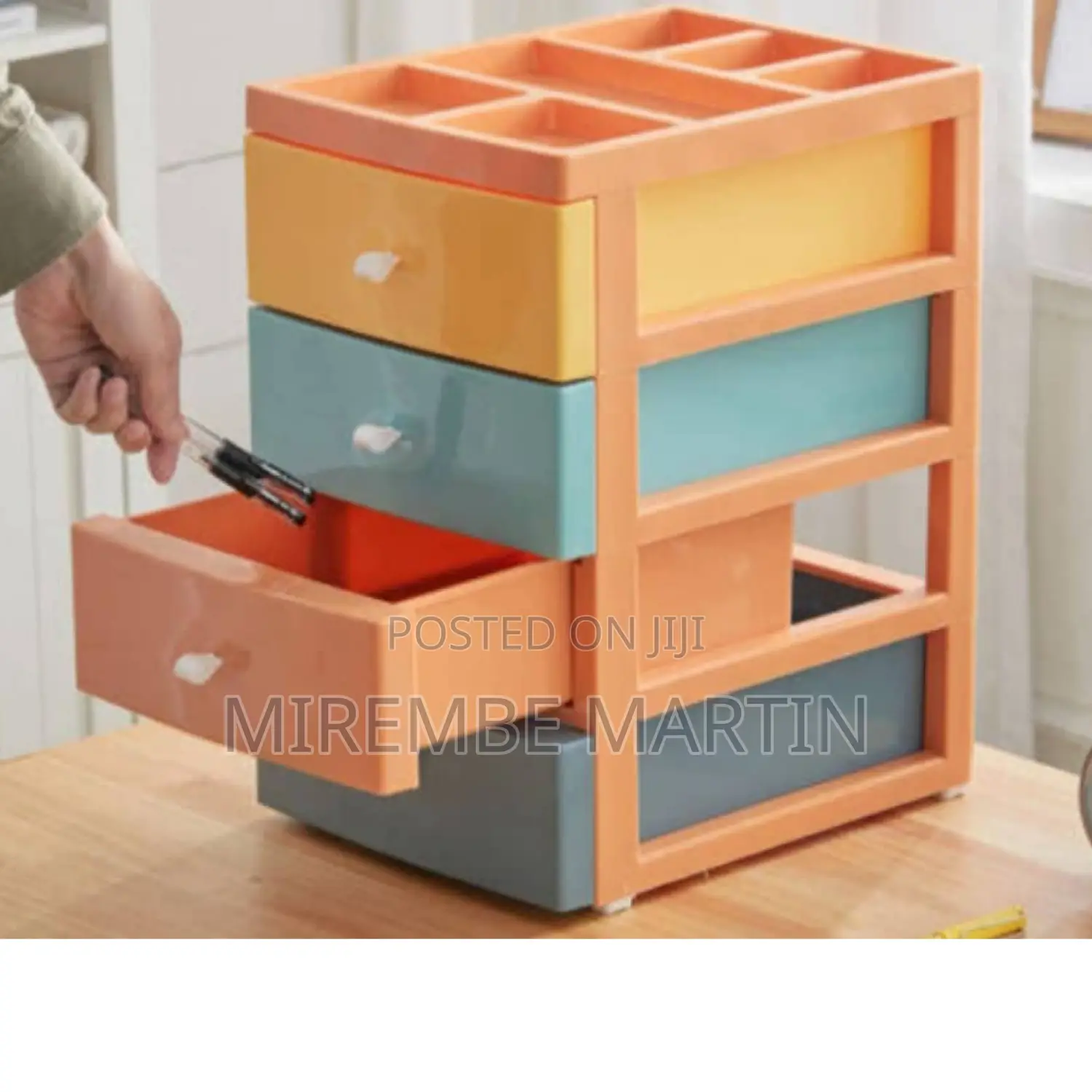 4 Tier Drawer Mini Storage Unit.
