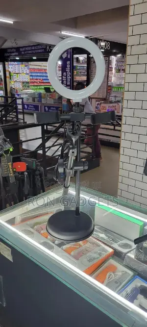 Table Ringlight (Mic and Phone Holders )