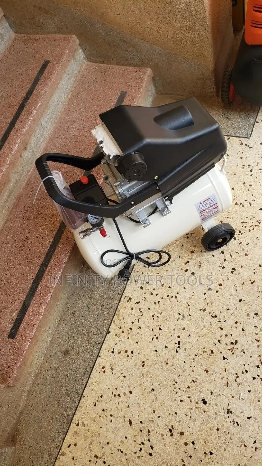 Edon Air Compressor 25l Normal ( White)