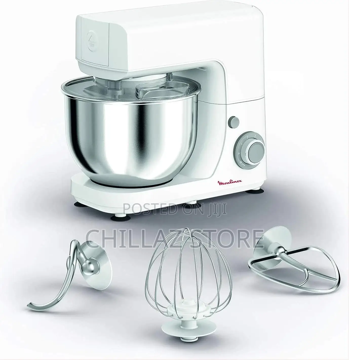 MOULINEX Masterchef 4.8 Litre Kitchen Machine, Stand Mixer,