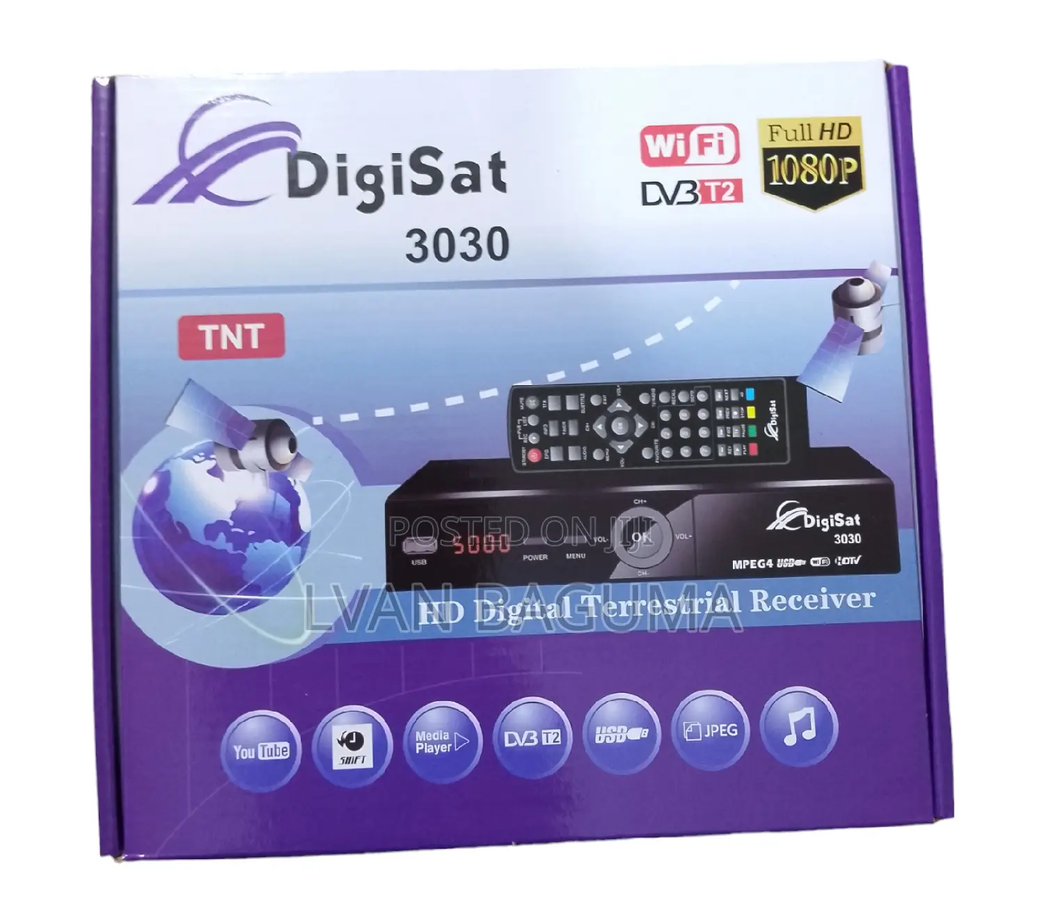 Digisat 3030 Free to Air Decoder - Local Channels