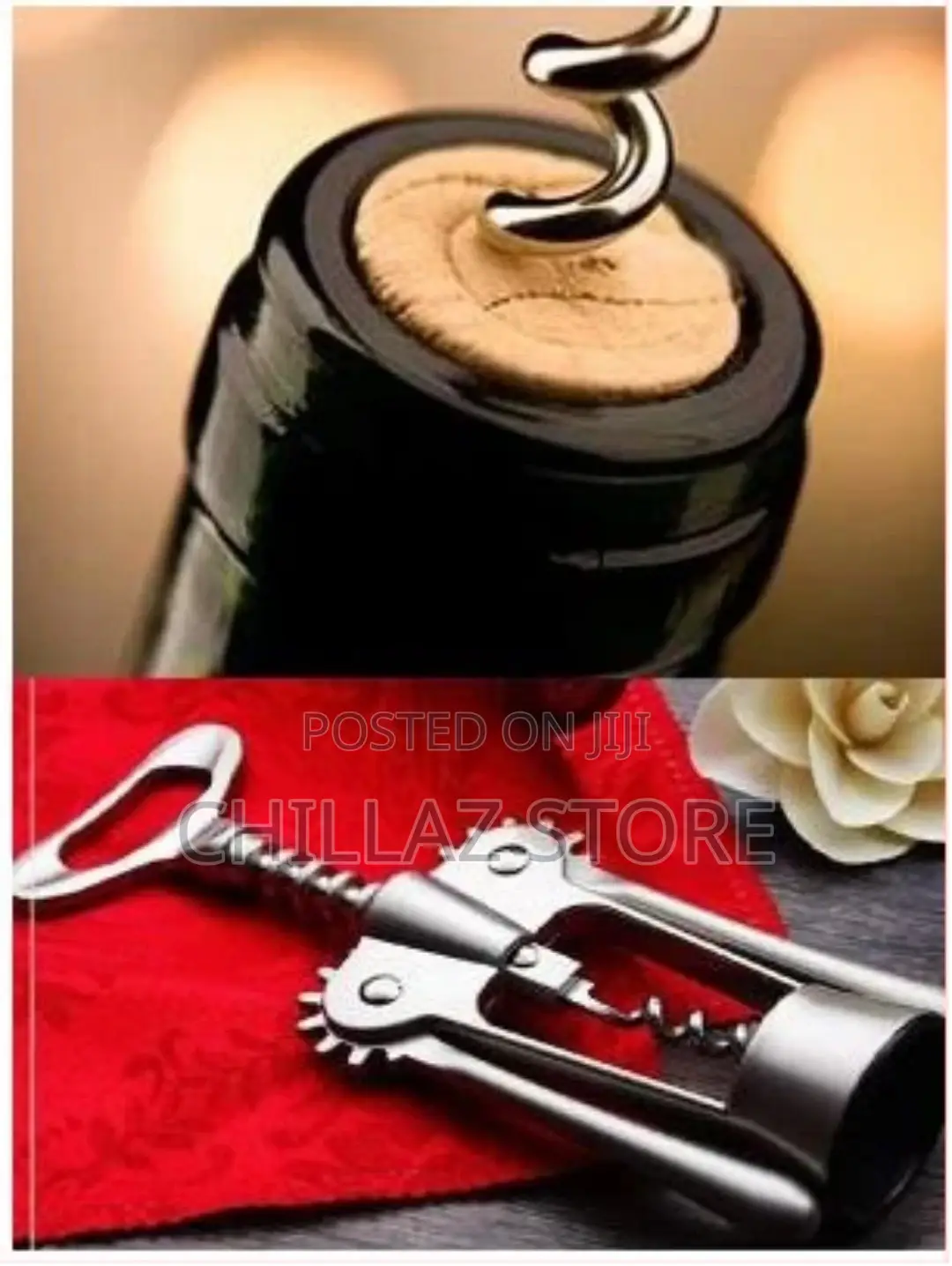 Mosaic All in One Wine Cork Screw Bottle Opener –