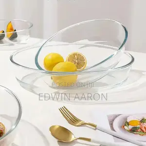 Oval Glass Baking Tray 3pcs
