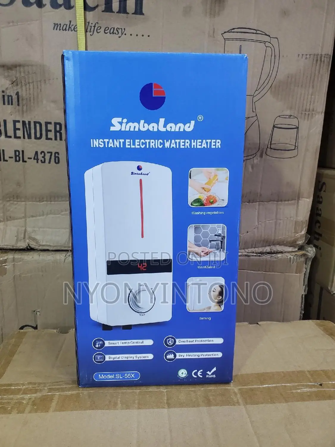 Simbaland Power Saving Instant Electric Water Heater