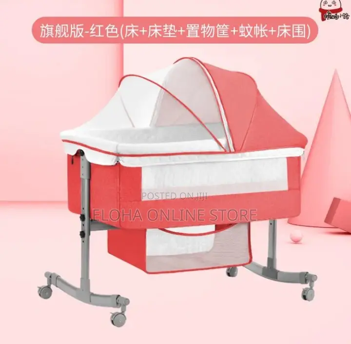Newborn Baby Crib With Mosquito Net