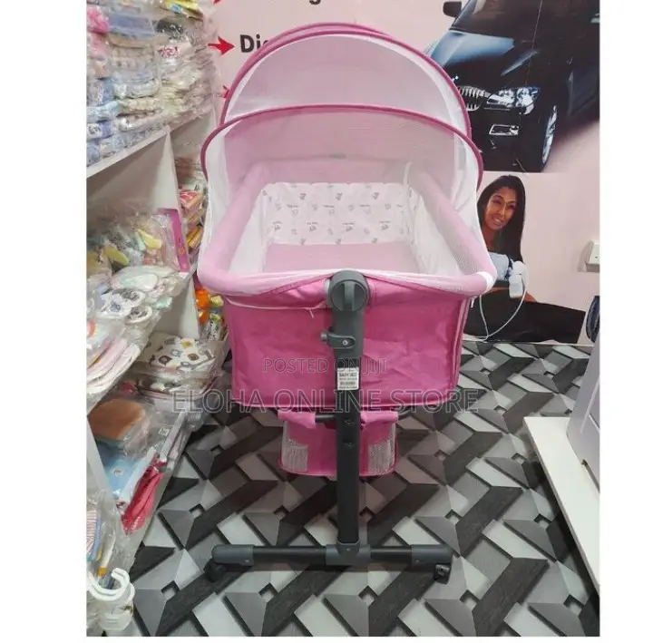 Newborn Baby Crib With Mosquito Net