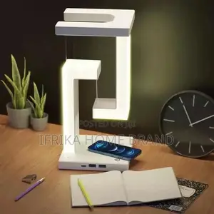 Floating Table Lamp Phone Wireless Charging LED Desk Lamp