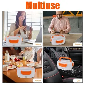 Electric Heated Lunch Box Travel Car Work Heating Bento Box