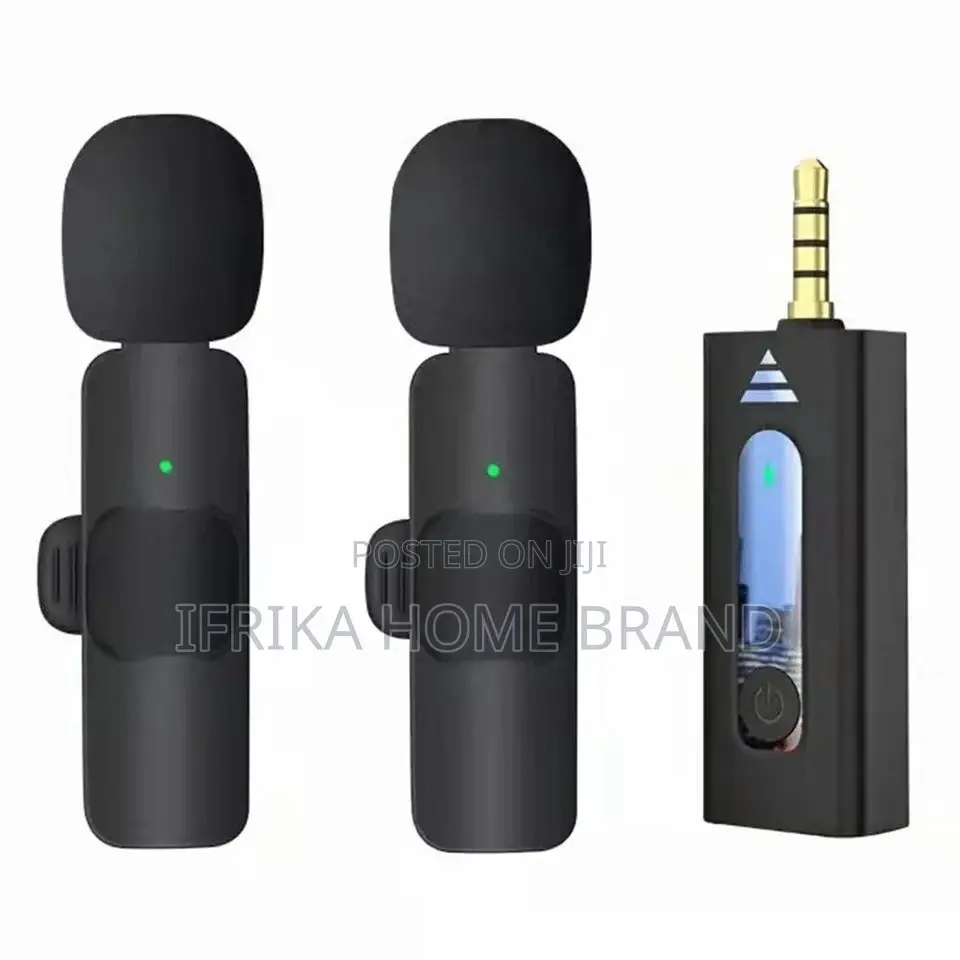 Wireless Microphone Bluetooth Small Microphone Black