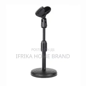 Microphone Desktop Stand Retractable Desktop Disc Microphone