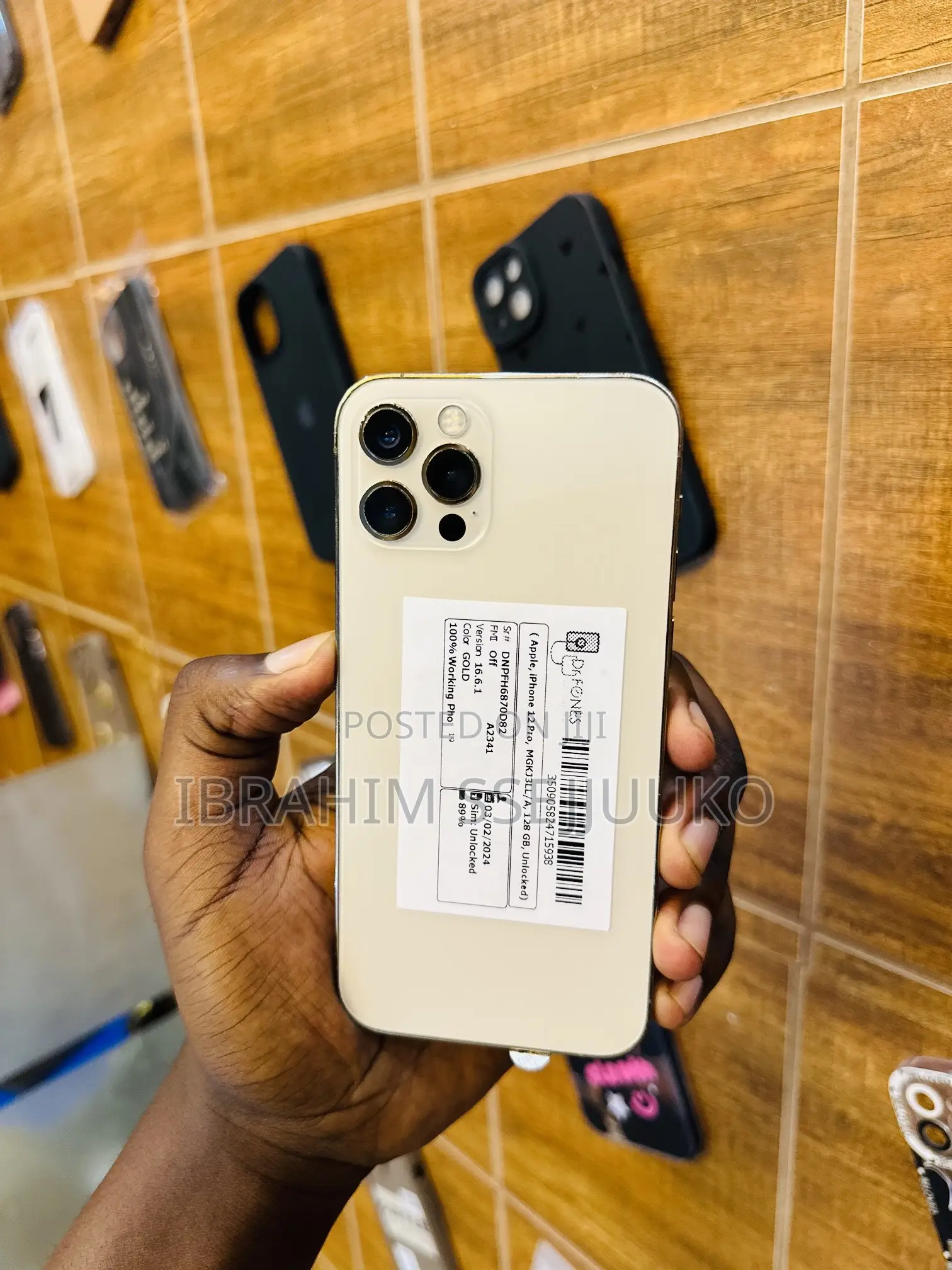 Apple iPhone 12 Pro 128 GB Gold