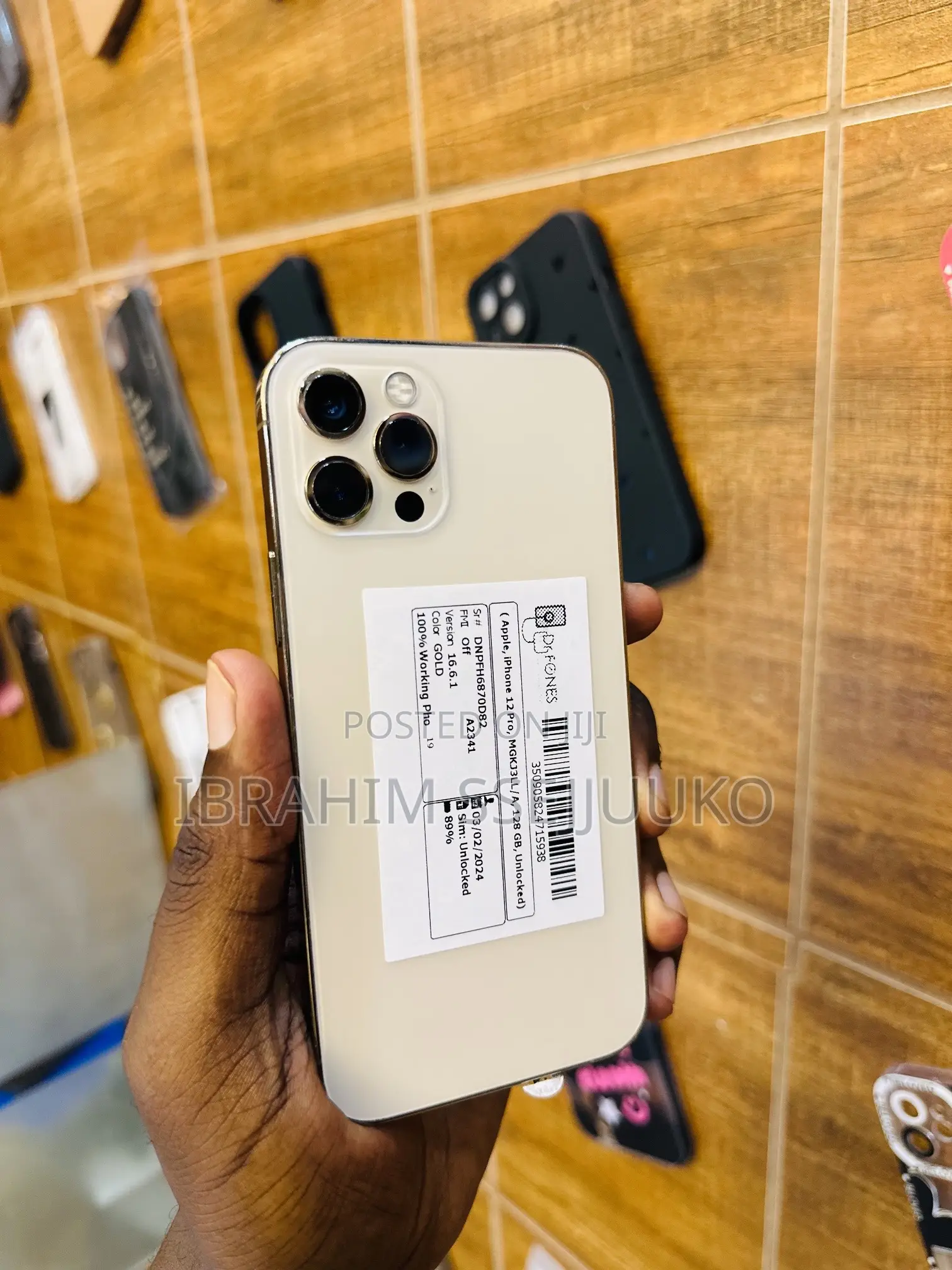 Apple iPhone 12 Pro 128 GB Gold