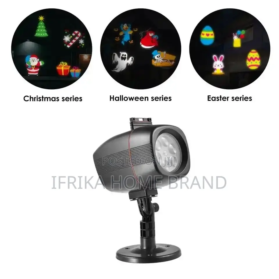 LED Halloween Projection Lamp Easter Holiday Outdoor