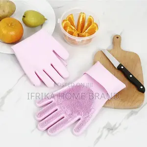 Silicone Household Gloves, Dishwashing Magic Gloves Cleaning