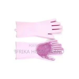 Silicone Household Gloves, Dishwashing Magic Gloves Cleaning