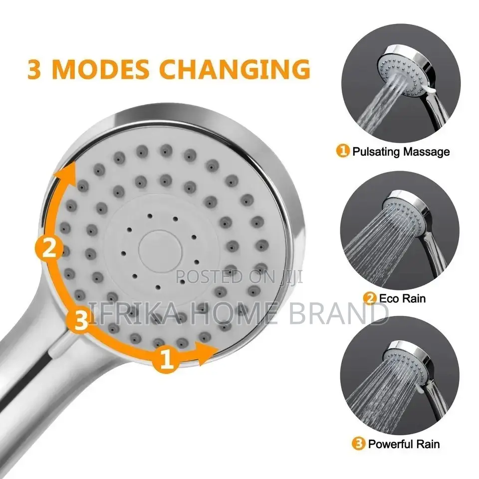 American Style Pressurized Handheld Shower Set Cross-Border