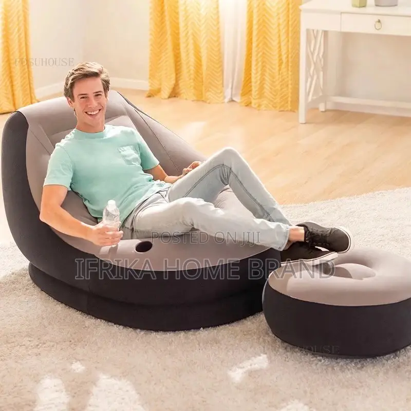 Original Single Inflatable Portable Air Sofa Beds Bean Bag
