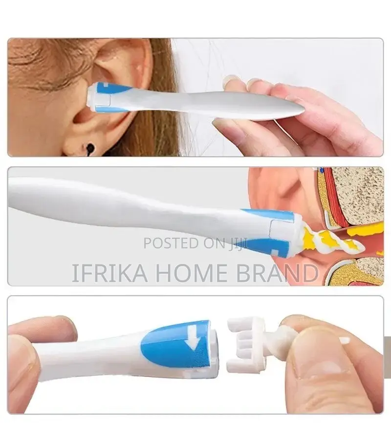 Ear Cleaner Soft Silicone Earpick 360 Degree Ear Wax Remover