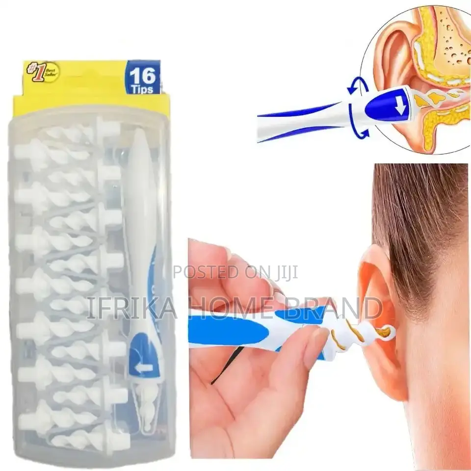 Ear Cleaner Soft Silicone Earpick 360 Degree Ear Wax Remover