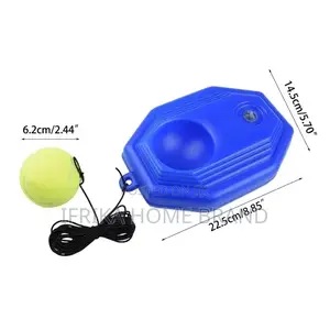 Tennis Practice Rebounder With String Ball Tennis Trainer