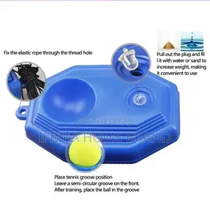 Tennis Practice Rebounder With String Ball Tennis Trainer