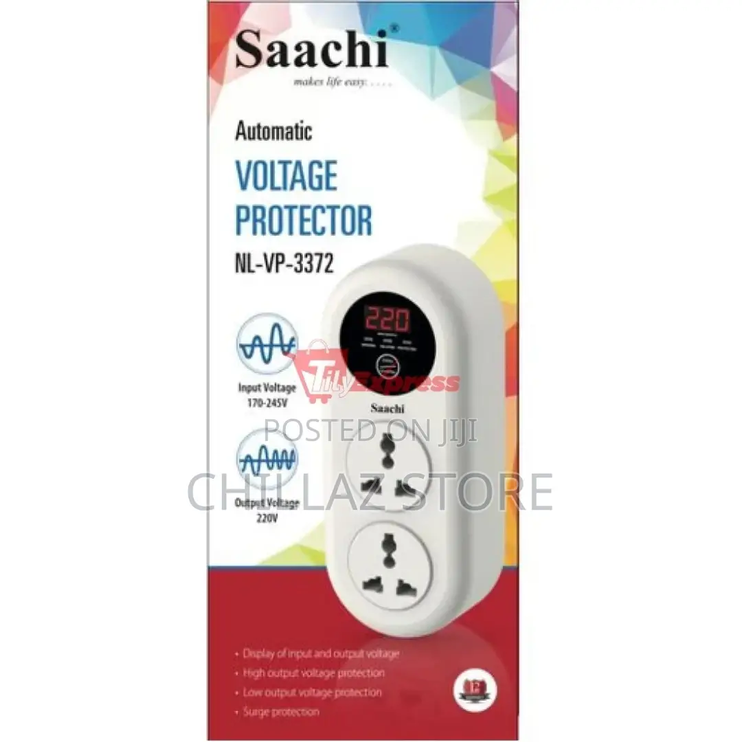 Saachi 15 Amps Voltage/Power Guard (All Electronic Equipment