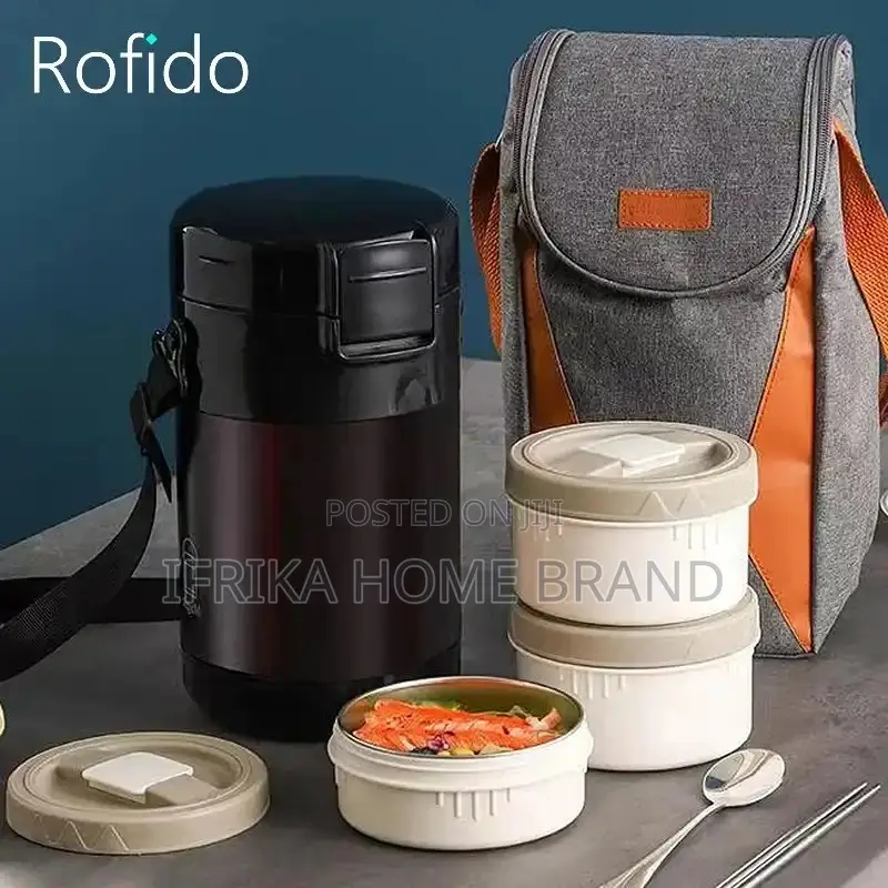 Portable Large Capacity Lunch Box Vacuum Insulated Container