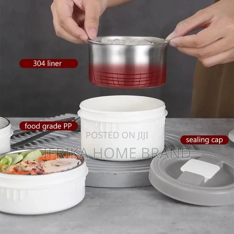 Portable Large Capacity Lunch Box Vacuum Insulated Container