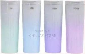 Stainless Steel Thermos Mug Colorful Double Wall Portable
