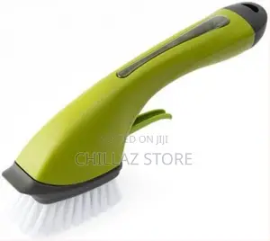 Kitchen Cleaning Brush Handheld Water Spray Scrub Brush