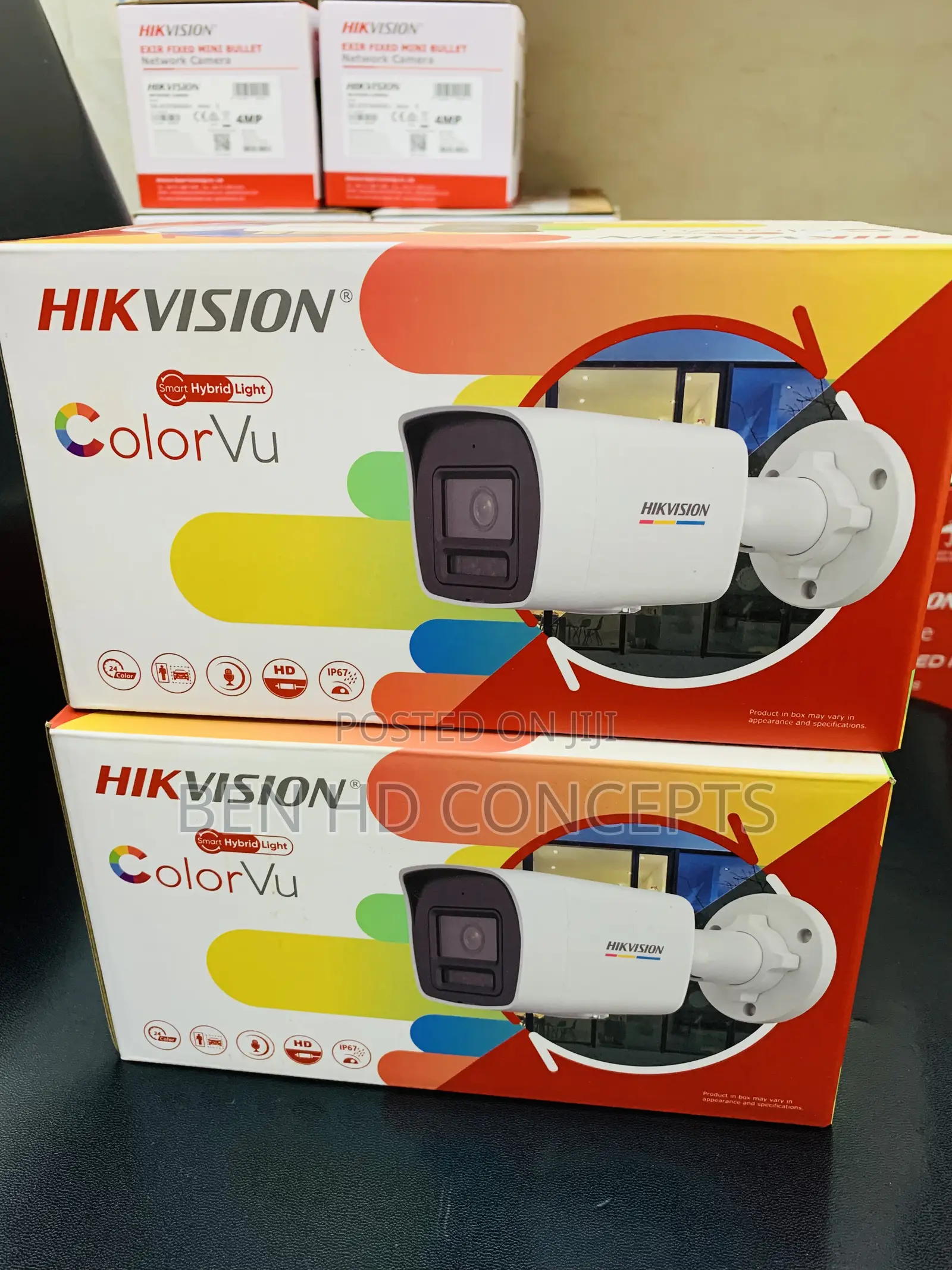 CCTV Camera 4mp IP Colorvu With Audio Bullet