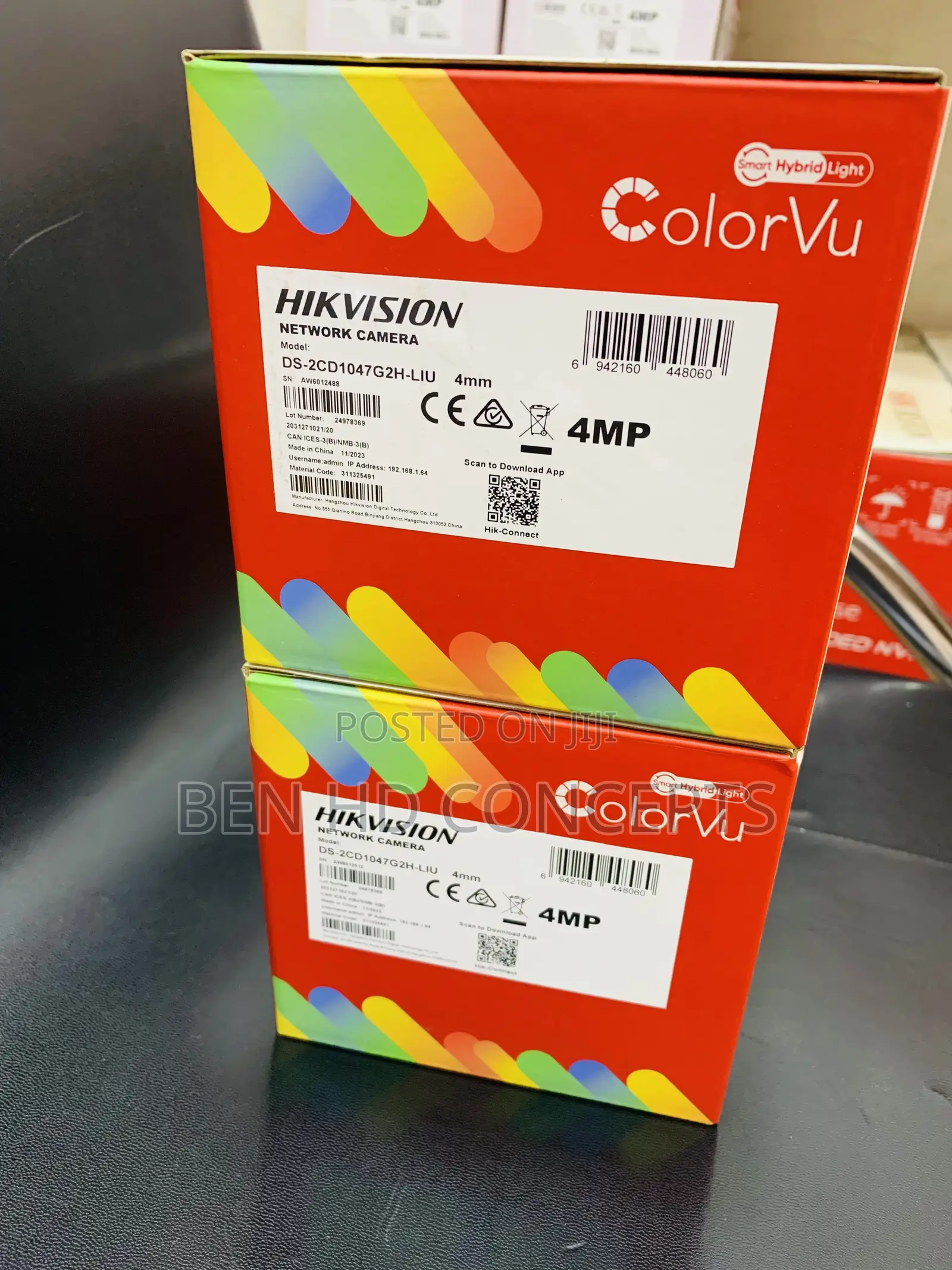 CCTV Camera 4mp IP Colorvu With Audio Bullet